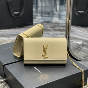 YSL Medium In Grain De Pouder Embossed Leather-24*14.5*5.5CM