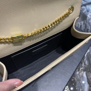YSL Medium In Grain De Pouder Embossed Leather-24*14.5*5.5CM - Image 5