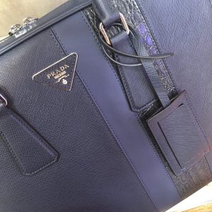 Prada Saffiano Top HandleBag-2VE011D-36*28*6.5CM - Image 2