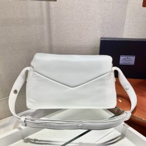 Prada Lambskin Shoulder Bag-1BC165-32*21*12CM - Image 7