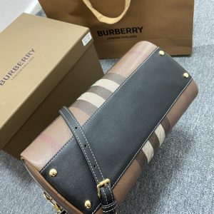 Burberry Bowling Bag-30*15*21CM - Image 2