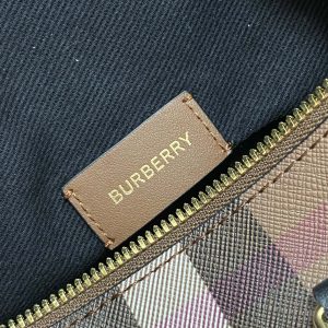 Burberry Bowling Bag-30*15*21CM - Image 7