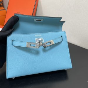 Hermes Kelly-Gold&Silver Hardware-19CM - Image 11