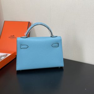Hermes Kelly-Gold&Silver Hardware-19CM - Image 2