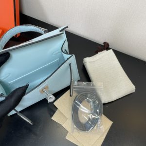 Hermes Kelly-Gold&Silver Hardware-19CM - Image 3