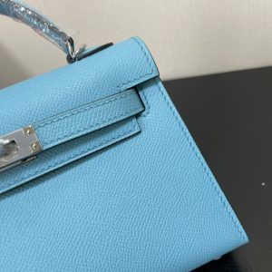 Hermes Kelly-Gold&Silver Hardware-19CM - Image 5