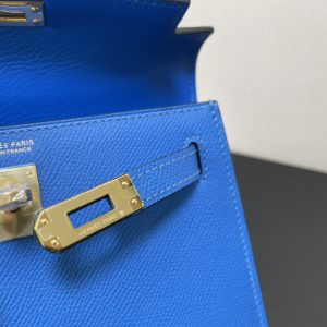 Hermes Kelly-Gold&Silver Hardware-19CM - Image 2