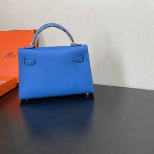 Hermes Kelly-Gold&Silver Hardware-19CM - Image 4