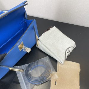 Hermes Kelly-Gold&Silver Hardware-19CM - Image 5