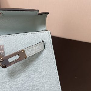 Hermes Kelly-Gold&Silver Hardware-19CM - Image 2