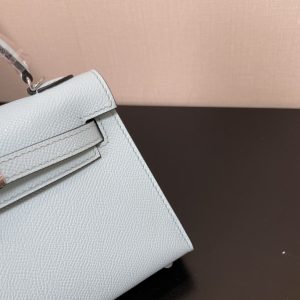 Hermes Kelly-Gold&Silver Hardware-19CM - Image 8