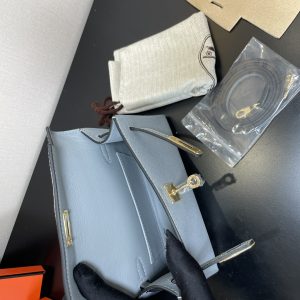 Hermes Kelly-Gold&Silver Hardware-19CM - Image 3