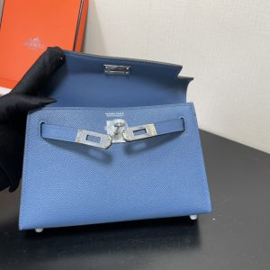 Hermes Kelly-Gold&Silver Hardware-19CM - Image 2