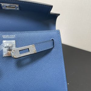 Hermes Kelly-Gold&Silver Hardware-19CM - Image 3