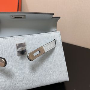 Hermes Kelly-Gold&Silver Hardware-19CM - Image 3