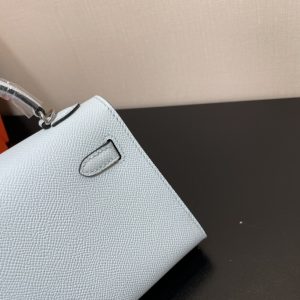 Hermes Kelly-Gold&Silver Hardware-19CM - Image 4