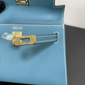 Hermes Kelly-Gold&Silver Hardware-19CM - Image 2