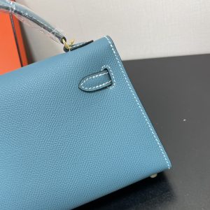 Hermes Kelly-Gold&Silver Hardware-19CM - Image 4