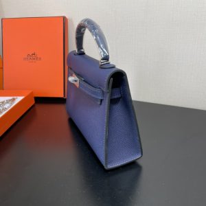 Hermes Kelly-Gold&Silver Hardware-19CM - Image 2