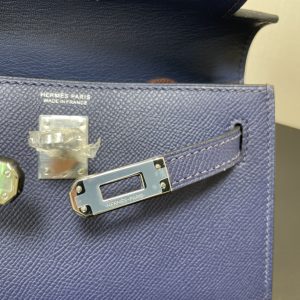 Hermes Kelly-Gold&Silver Hardware-19CM - Image 4