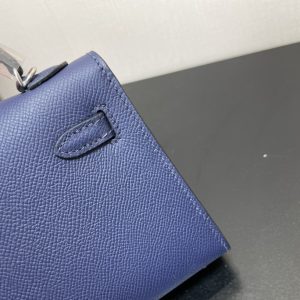 Hermes Kelly-Gold&Silver Hardware-19CM - Image 7