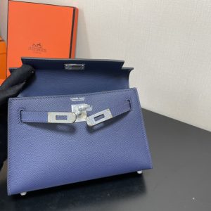 Hermes Kelly-Gold&Silver Hardware-19CM - Image 9