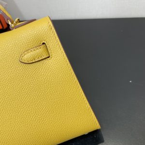 Hermes Kelly-Gold&Silver Hardware-19CM - Image 10