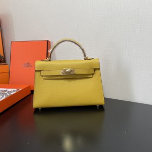 Hermes Kelly-Gold&Silver Hardware-19CM - Image 2