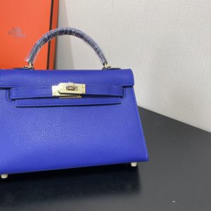 Hermes Kelly-Gold&Silver Hardware-19CM - Image 2
