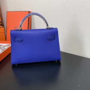 Hermes Kelly-Gold&Silver Hardware-19CM - Image 3