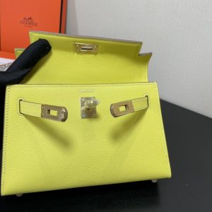Hermes Kelly-Gold&Silver Hardware-19CM - Image 2