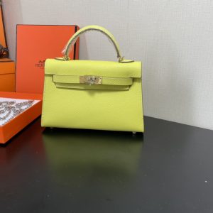 Hermes Kelly-Gold&Silver Hardware-19CM - Image 3