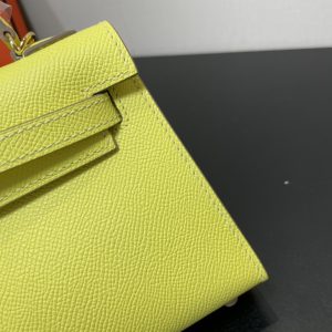 Hermes Kelly-Gold&Silver Hardware-19CM - Image 5