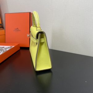 Hermes Kelly-Gold&Silver Hardware-19CM - Image 8