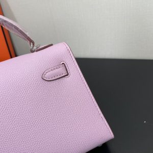 Hermes Kelly-Gold&Silver Hardware-19CM - Image 10