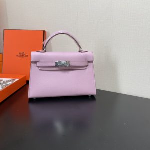 Hermes Kelly-Gold&Silver Hardware-19CM - Image 2
