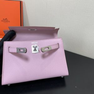 Hermes Kelly-Gold&Silver Hardware-19CM - Image 5