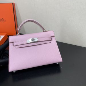 Hermes Kelly-Gold&Silver Hardware-19CM - Image 9
