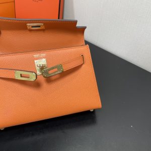 Hermes Kelly-Gold&Silver Hardware-19CM - Image 4