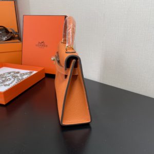 Hermes Kelly-Gold&Silver Hardware-19CM - Image 7