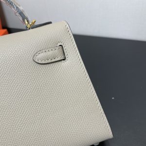 Hermes Kelly-Gold&Silver Hardware-19CM - Image 16