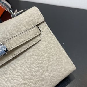 Hermes Kelly-Gold&Silver Hardware-19CM - Image 7