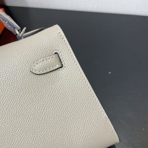 Hermes Kelly-Gold&Silver Hardware-19CM - Image 10