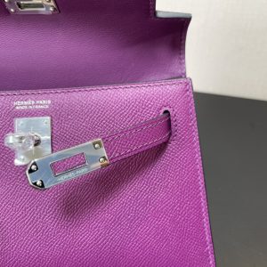 Hermes Kelly-Gold&Silver Hardware-19CM - Image 7