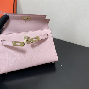 Hermes Kelly-Gold&Silver Hardware-19CM - Image 12