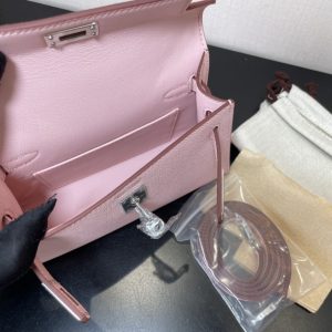 Hermes Kelly-Gold&Silver Hardware-19CM - Image 19
