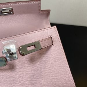 Hermes Kelly-Gold&Silver Hardware-19CM - Image 4