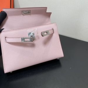 Hermes Kelly-Gold&Silver Hardware-19CM - Image 5