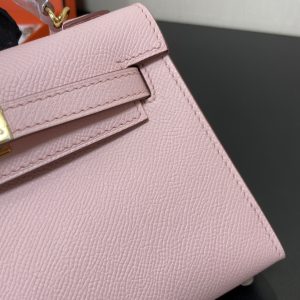 Hermes Kelly-Gold&Silver Hardware-19CM - Image 8