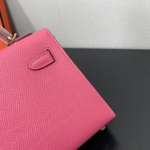 Hermes Kelly-Gold&Silver Hardware-19CM - Image 15
